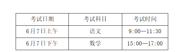 浙江省2023年單獨考試招生工作通知
